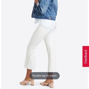 Spanx Medium Control Cropped Flare Jeans Medium